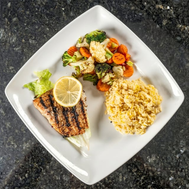 Citrus Grilled Salmon.